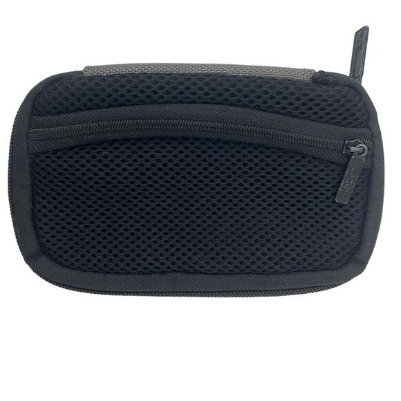 Nintendo DS Super Mario Soft Zipper Carrying Case Black 2008 - Picture 2 of 7